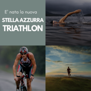 atleti di triathlon in gara